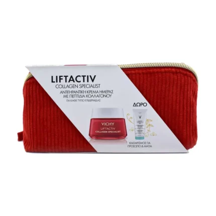 VICHY Liftactiv COLLAGEN SPECIALIST Κρέμα Προσώπου (50ml) + Purete Thermal Γαλάκτωμα 3 σε 1 (100ml) ΔΩΡΟ ΣΕ ΝΕΣΕΣΕΡ