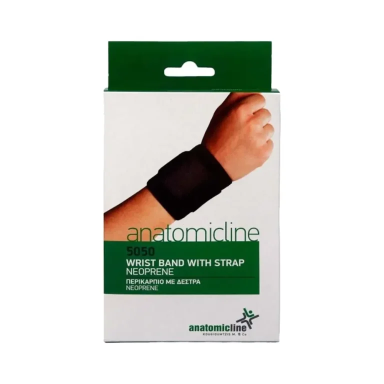 ANATOMIC LINE Περικάρπιο με Δέστρα Wrist Band with Strap 5050 One Size - 1 τεμάχιο