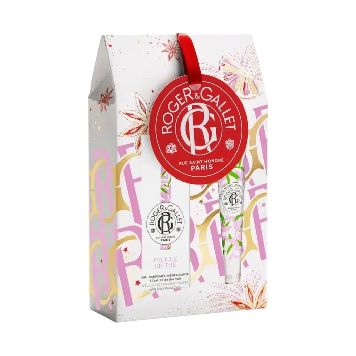 ROGER & GALLET Promo Feuille de The Wellbeing Fragrant Water (30ml) & Hand Cream (30ml) ΠΑΚΕΤΟ ΠΡΟΣΦΟΡΑΣ - Image 1