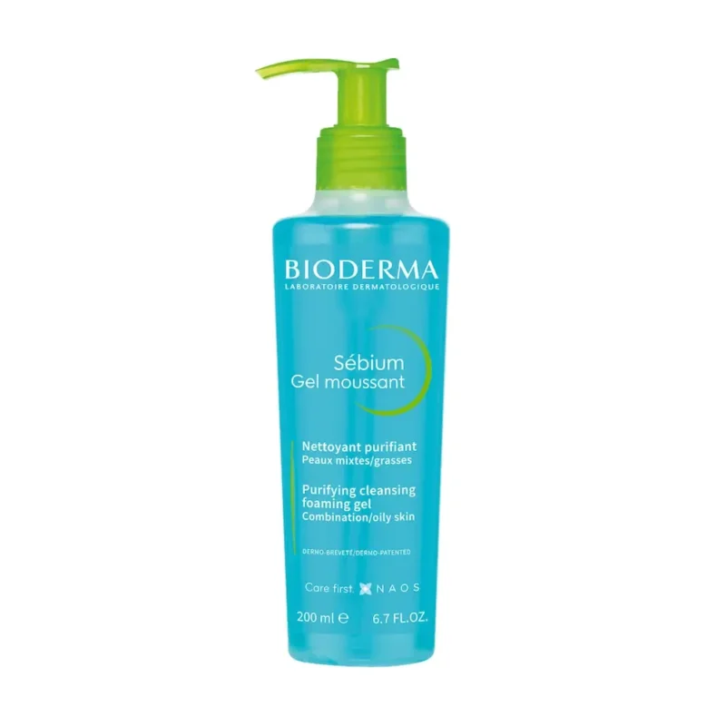 BIODERMA SEBIUM GEL MOUSSANT 200ML 1
