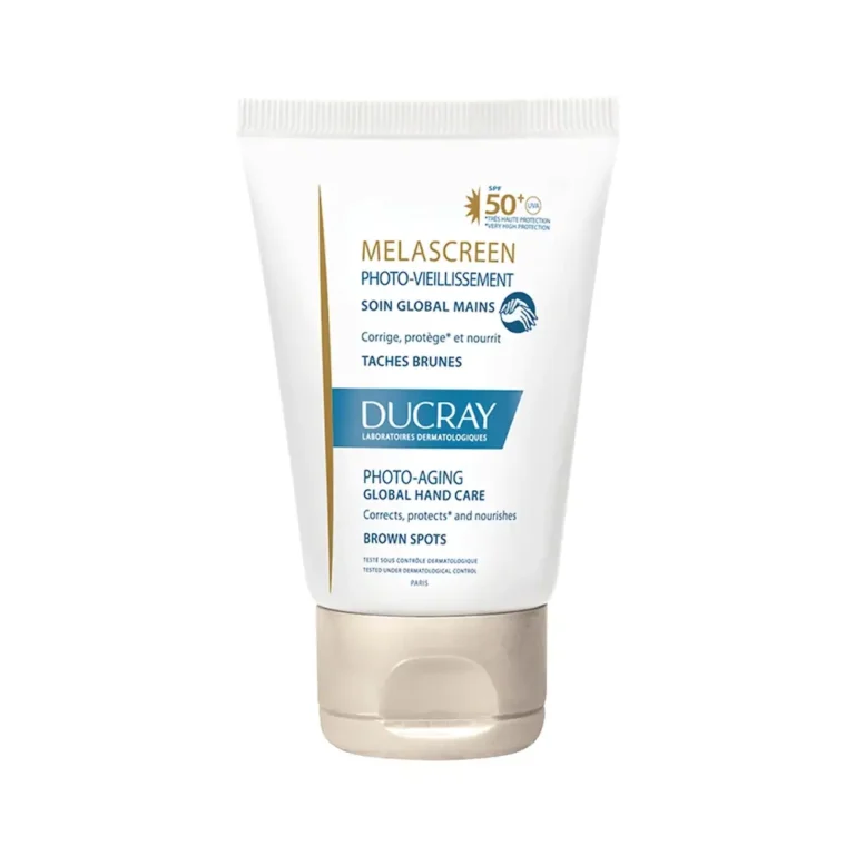 DUCRAY Melascreen Soin Global Mains SPF50 Αντιγηραντική Κρέμα Χεριών για Καφέ Κηλίδες - 50ml