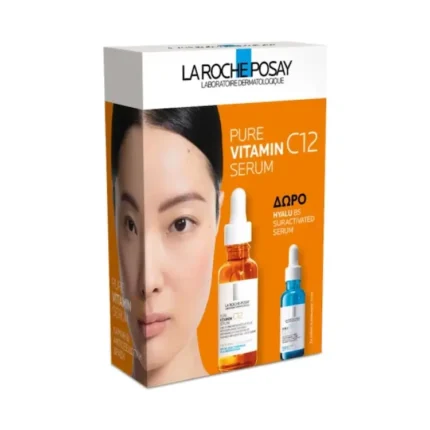 LA ROCHE POSAY Pure Vitamin C12 Serum (30ml) + Hyalu B5 Serum (10ml) ΔΩΡΟ