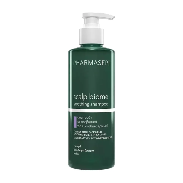 PHARMASEPT Scalp Biome Oily Dandruff Shampoo Σαμπουάν με Προβιοτικά για Λιπαρή Πιτυρίδα - 400ml