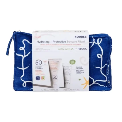 KORRES Yoghurt Sunscreen Face-Eye Cream SPF50 με Γιαούρτι (50ml) + Κρέμα Καθαρισμού (20ml) ΣΕ ΝΕΣΕΣΕΡ