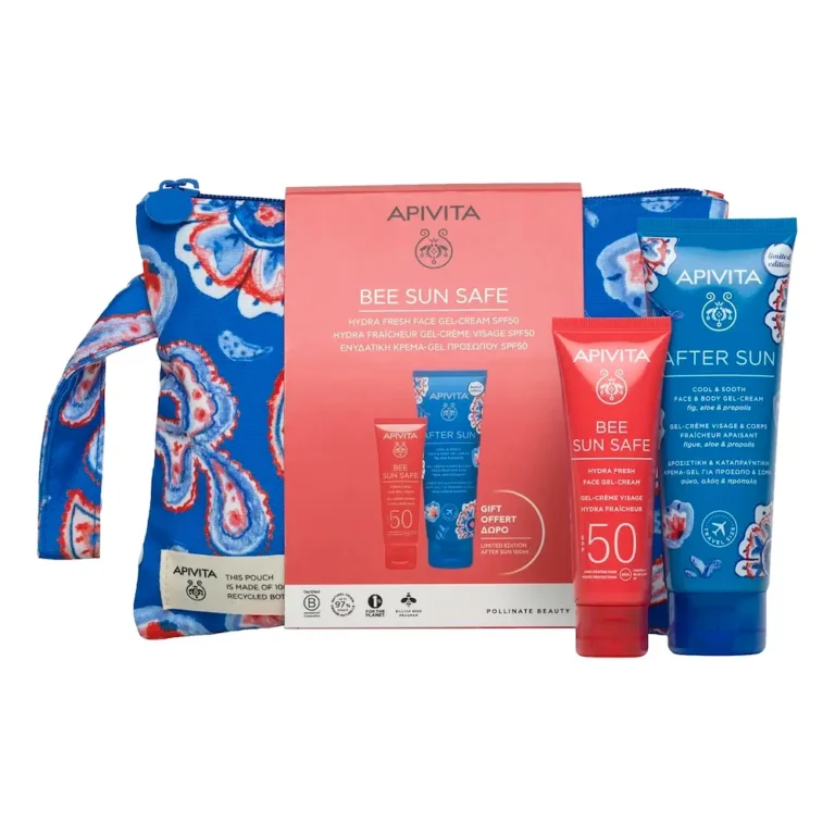APIVITA Bee Sun Safe Hydra Fresh Face Gel Cream SPF50 (50ml) + After Sun Travel Size (100ml) ΔΩΡΟ ΣΕ ΝΕΣΕΣΕΡ