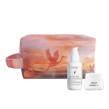 VICHY Capital Soleil UV Age Daily SPF50+ Αντηλιακή Κρέμα Προσώπου κατά της Φωτογήρανσης (40ml) + Mineral 89 Ενυδατική Κρέμα Booster (15ml) ΣΕ ΠΡΑΚΤΙΚΟ ΝΕΣΕΣΕΡ