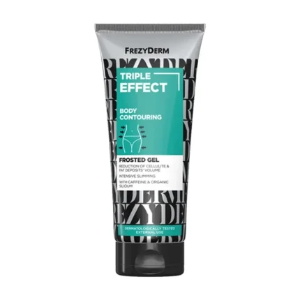 FREZYDERM Triple Effect Body Contouring Frosted Gel για Μείωση Κυτταρίτιδας & Εντατικό Αδυνάτισμα - 200ml