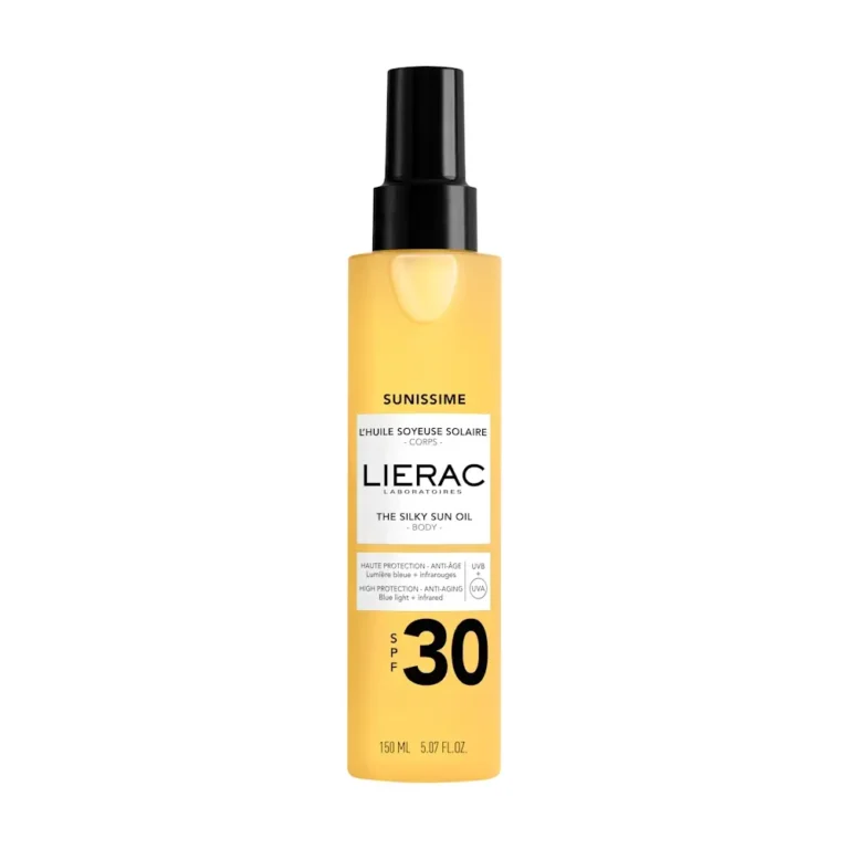 LIERAC SUNISSIME L'Huile Soyeuse Solaire SPF 30 Λάδι Μαυρίσματος Προσώπου-Σώματος - 150ml