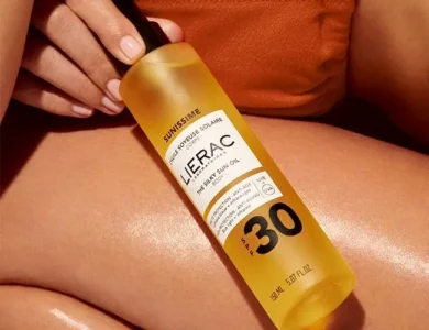 LIERAC SUNISSIME L'Huile Soyeuse Solaire SPF 30 Λάδι Μαυρίσματος Προσώπου-Σώματος - 150ml