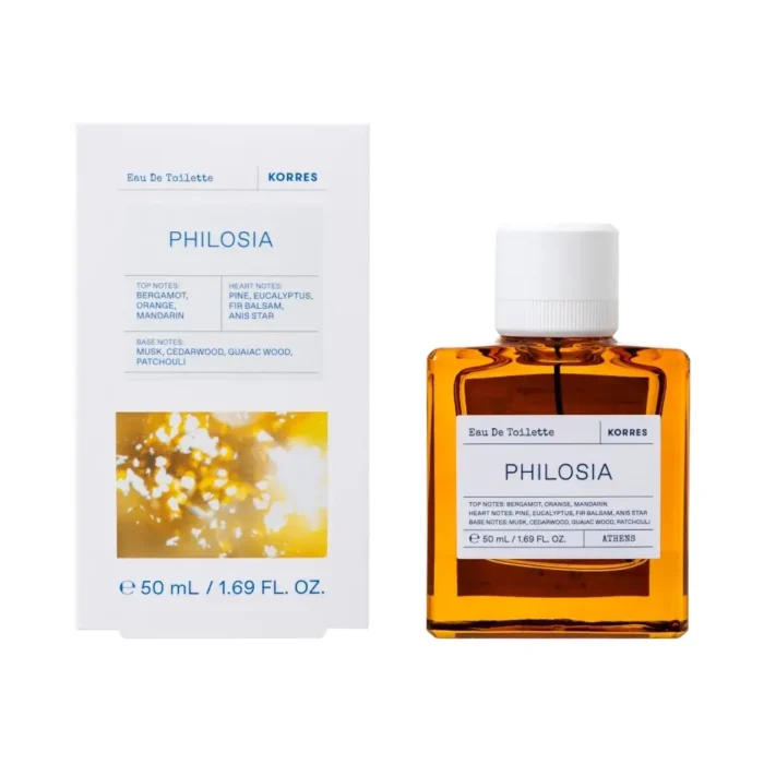 KORRES Άρωμα PHILOSIA Eau De Toilette για Γυναίκες & Άνδρες - 50ml - Image 1