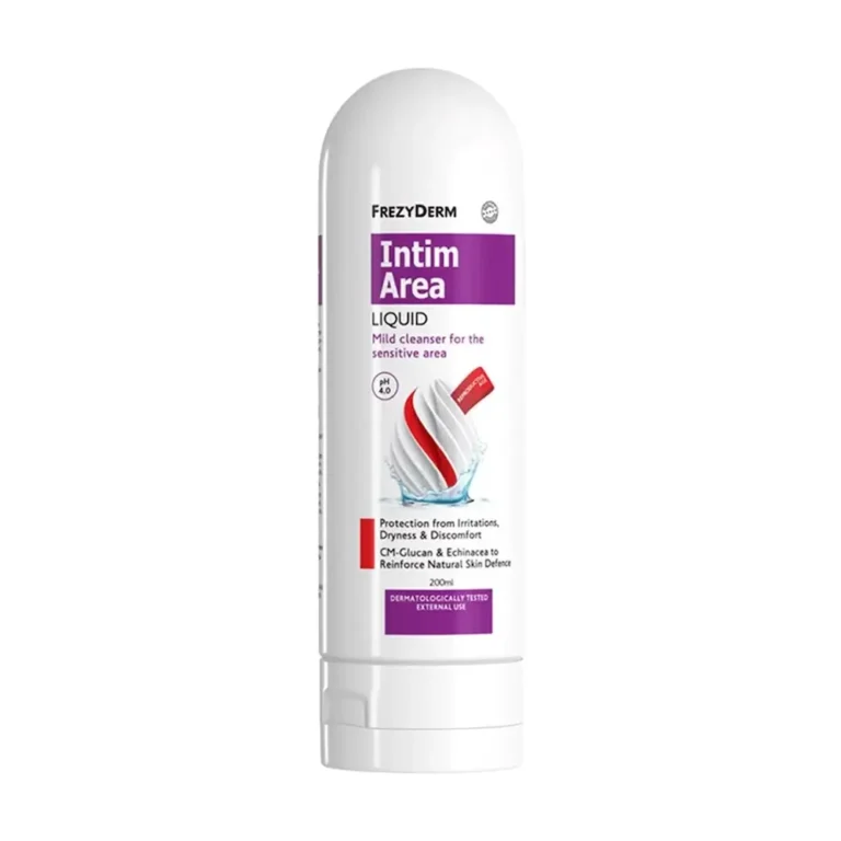 FREZYDERM INTIM AREA Liquid pH 4.0 με CM Glucan & Εχινάκεια - 200ml