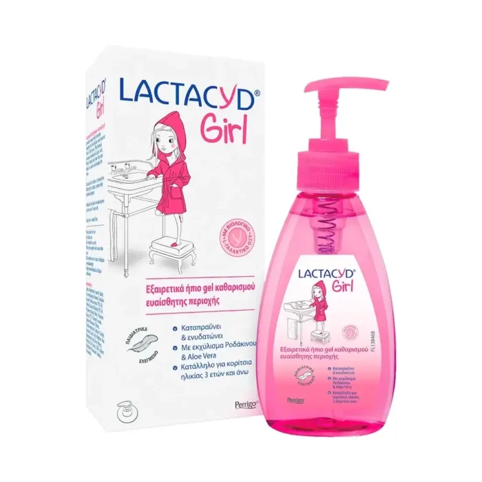 LACTACYD Girl Υγρό Καθαρισμού Ευαίσθητης Περιοχής για Κορίτσια 3+ ετών - 200ml - Image 1