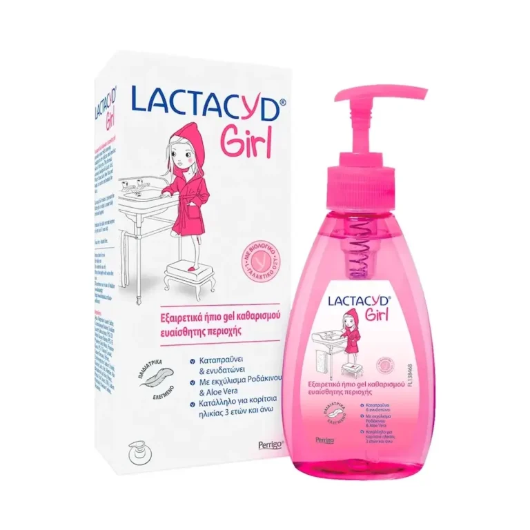 LACTACYD Girl Υγρό Καθαρισμού Ευαίσθητης Περιοχής για Κορίτσια 3+ ετών - 200ml