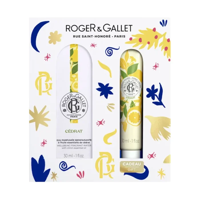 ROGER & GALLET Cedrat Πακέτο με Eau Parfumee Bienfaisante (30ml) + Κρέμα Χεριών (30ml) ΠΑΚΕΤΟ ΠΡΟΣΦΟΡΑΣ - Image 1