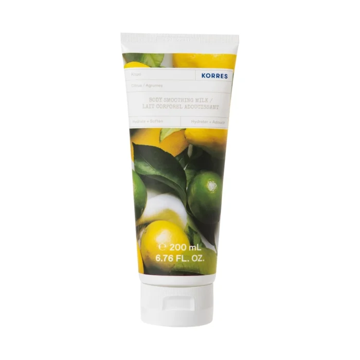 KORRES Body Smoothing Milk Citrus Γαλάκτωμα Σώματος Κίτρο - 200ml - Image 1