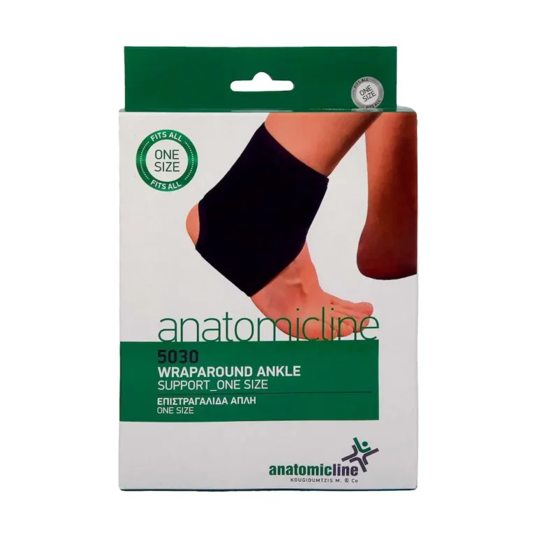 ANATOMIC LINE Επιστραγαλίδα ONE SIZE Neoprene 5030 με 2 Δέστρες - 1 τεμάχιο