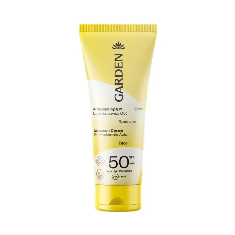 GARDEN SUNSCREEN FACE 50SPF 50ML 1