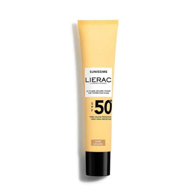 LIERAC SUNISSIME Λεπτόρρευστη Αντηλιακή Προσώπου SPF 50+ με Χρώμα - 40ml