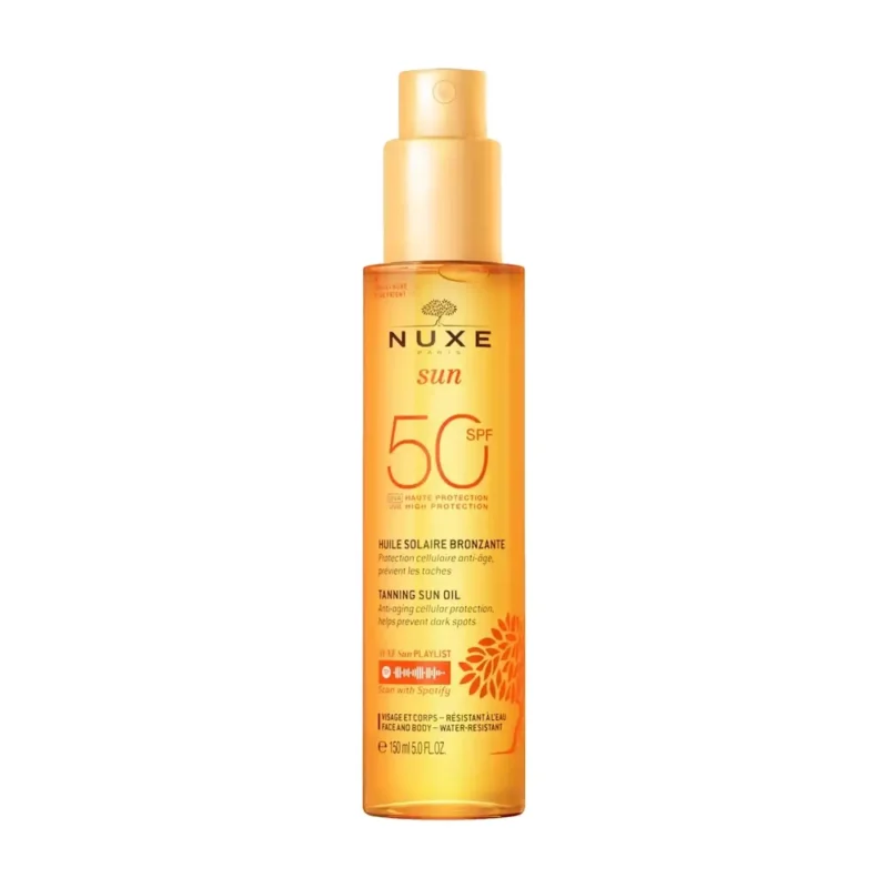 nuxe sun huile spf50 150ml 1