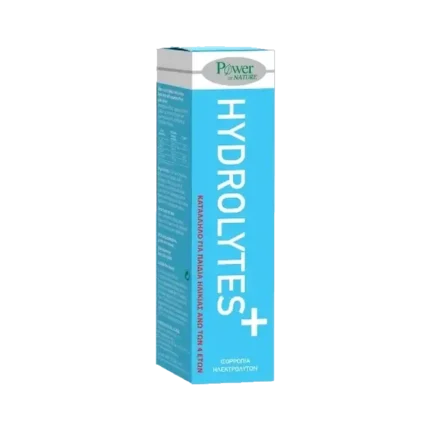 POWER OF NATURE Hydrolytes Ηλεκτρολύτες με Γεύση Λεμόνι - 20 αναβράζοντα δισκία