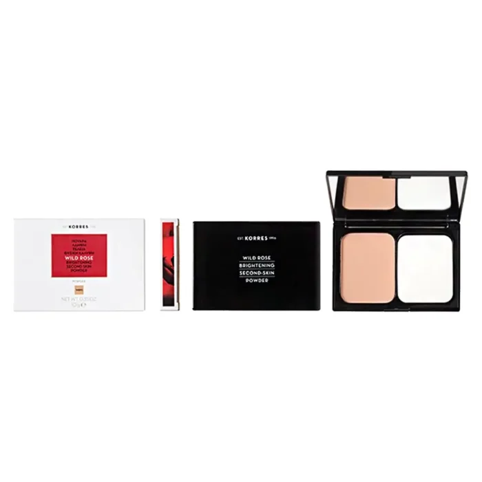 KORRES Wild Rose Brightening Second Skin Powder WRP3 - 10gr - Image 1