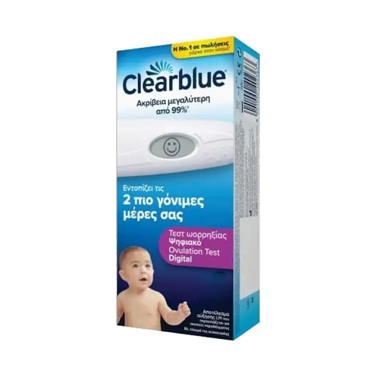 CLEARBLUE TEST VORRHJIAS 20TEM 1