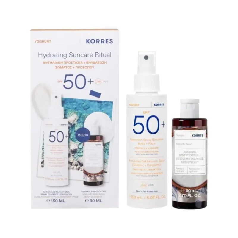 KORRES SUNCARE SPRAY SPF50AFROLOYTRO GIAOYRTI 11 1