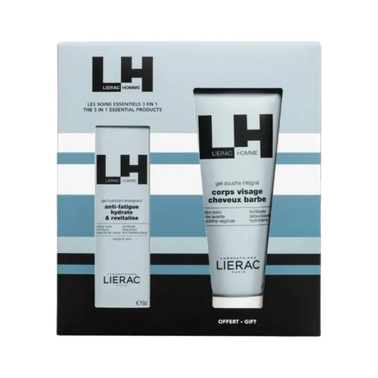 LIERAC HOMME PAKETO ANTI FATIGUE CREMECORPS VISAGE 1