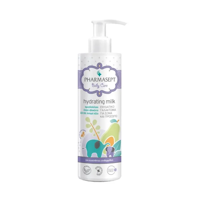 PHARMASEPT Baby Hydrating Milk Βρεφικό Ενυδατικό Γαλάκτωμα - 250ml - Image 1