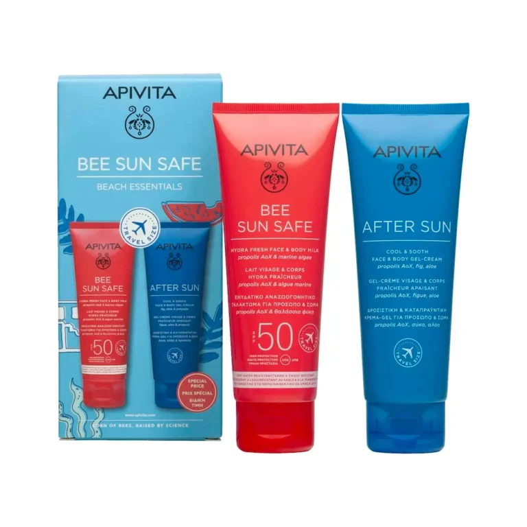 apivita CEE SUN SAFE PROMO BEACH ESSENTIALS GALAKTVMA SVMATOSAFTER SUN 2025 1