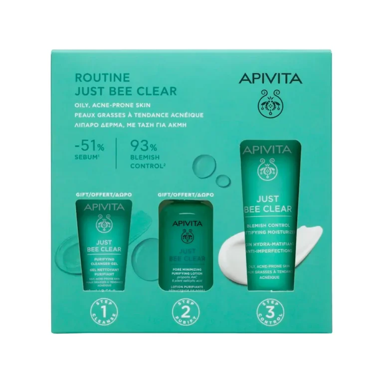 APIVITA JUST BEE CLEAR ROUTINE 1