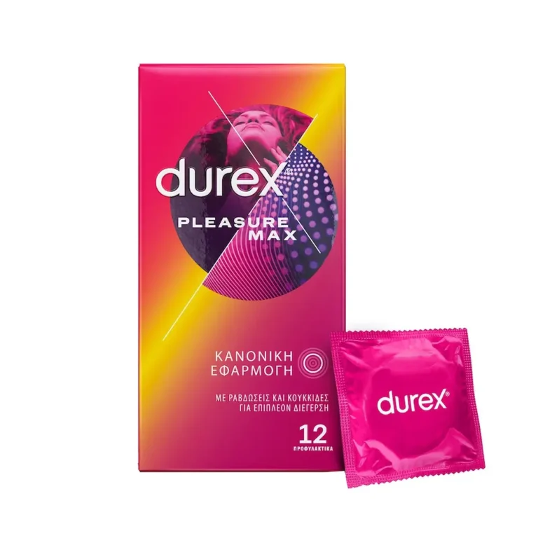 DUREX PLEASURE MAX CONDOMS KANONIKH EFARMOGH 12TEM