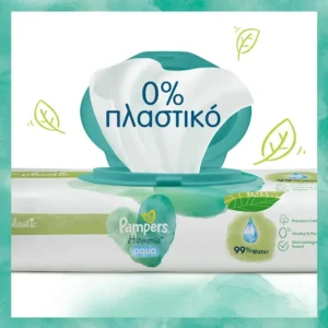 PAMPERS WIPES AQUA 144TEM 4