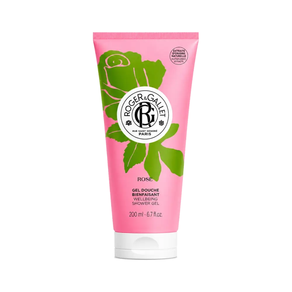 ROGER-GALLET-AFROLOYTRO-ROSE200ML ROGER & GALLET Gel Douche Bienfaisant ROSE Αφρόλουτρο - 200ml
