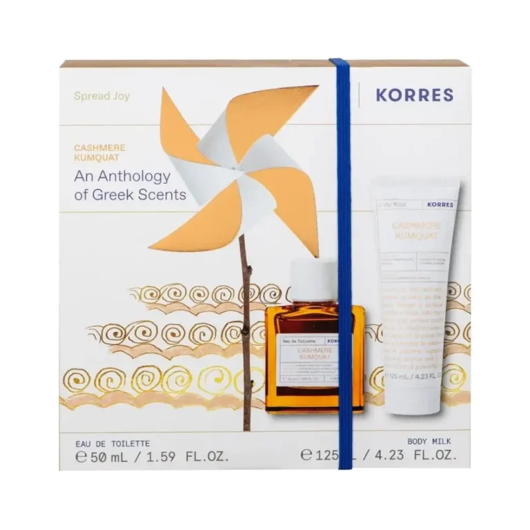 KORRES PAKETO CASHMERE KUMQUAT ARVMABODY MILK PROMO2025 1