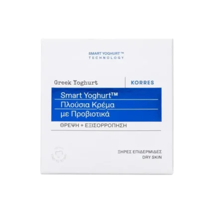 KORRES Smart Yoghurt Κρέμα Πλούσιας Υφής για Ενυδάτωση με Προβιοτικά - 40ml