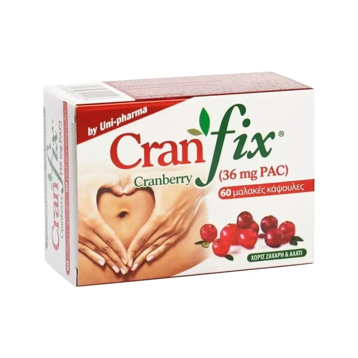 UNIPHARMA CranFix - 60 μαλακές κάψουλες - Image 1