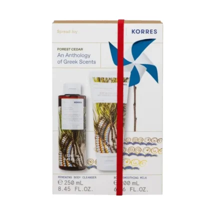 KORRES GIFT SET Forest Cedar Αφρόλουτρο (250ml) + Γαλάκτωμα Σώματος Κέδρος (200ml) ΠΑΚΕΤΟ ΠΡΟΣΦΟΡΑΣ