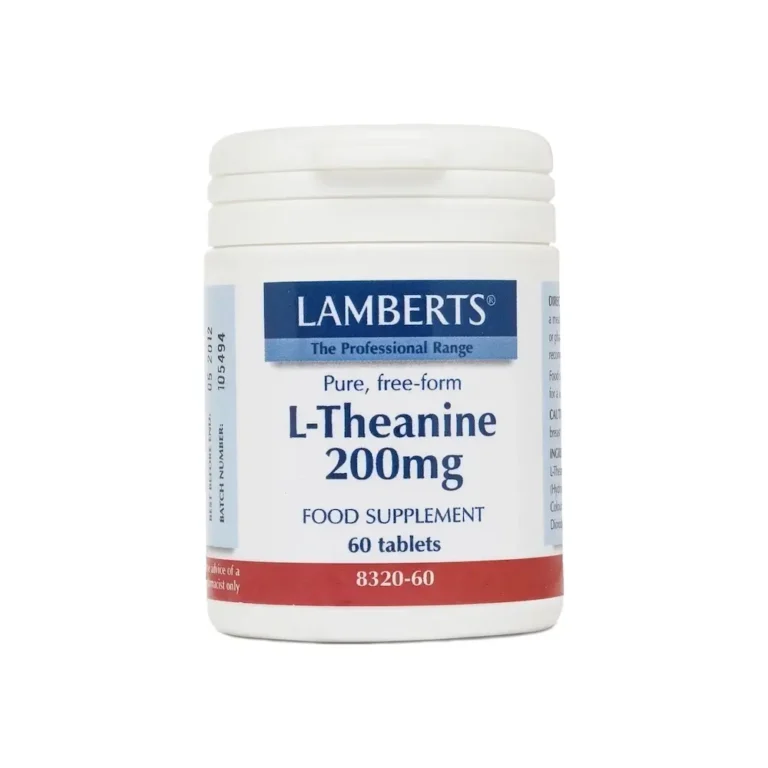 LAMBERTS L THEIANINE 200MG 60TABS