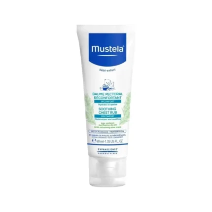 MUSTELA Baume Pectoral Reconfortant Καταπραϋντική Κρέμα Εντριβής Στήθους - 40ml