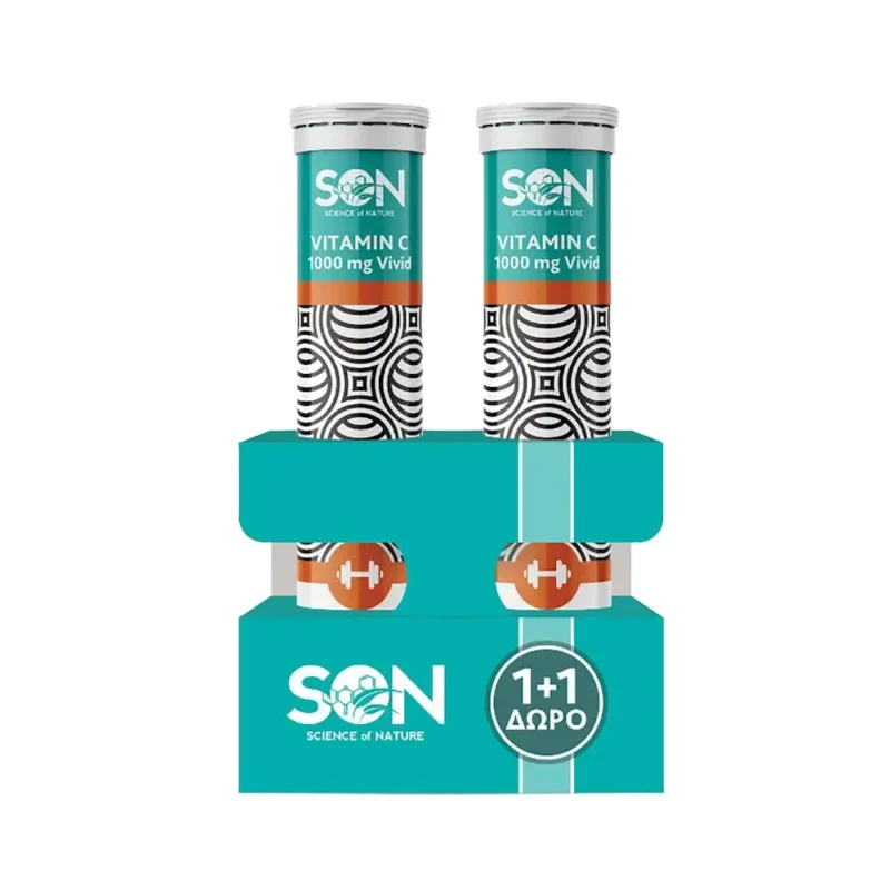 SCIENCE OF NATURE Vitamin C 1000mg Vivid (20+20 αναβράζοντα δισκία) 1+1 ΔΩΡΟ