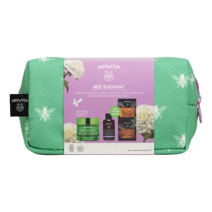 APIVITA Bee Radiant Κρέμα Πλούσιας Υφής (50ml) + Αφρός Καθαρισμού + Μάσκα Express Orange (2x8ml) ΣΕ ΝΕΣΕΣΕΡ ΠΡΟΣΦΟΡΑ