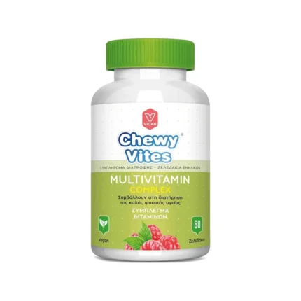 CHEWY VITES Adults Multivitamin Complex Πολυβιταμίνες για Ενήλικες - 60 ζελεδάκια