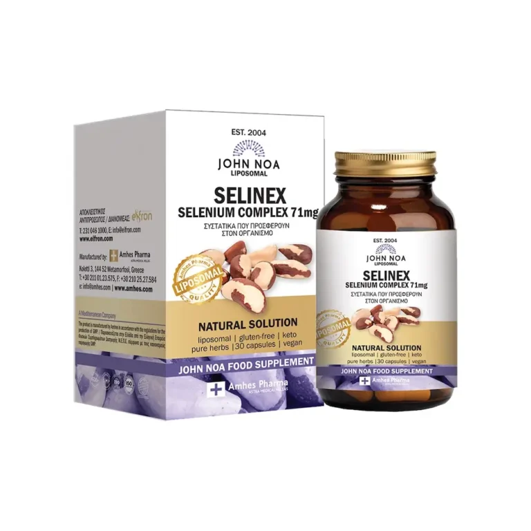 JOHN NOA Selinex Selenium Complex 71mg Λιποσωμιακό Σελήνιο - 30 κάψουλες