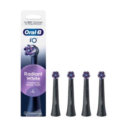 ORAL-B iO Radiant White Ανταλλακτικές Κεφαλές - 4 τεμάχια