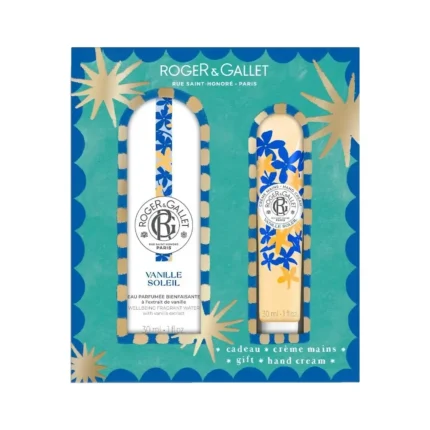 ROGER & GALLET Eau Parfumee Bienfaisante VANILLE SOLEIL (30ml) + Κρέμα Χεριών (30ml) ΔΩΡΟ