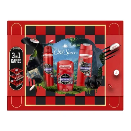 OLD SPICE Σετ Δώρου Nightpanther Deodorant Stick (50ml) + Shower Gel/Shampoo (250ml) + Deodorant Body Spray (150ml)