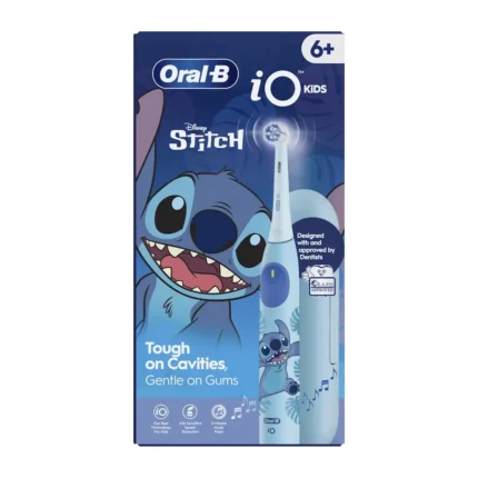 ORAL-B iO KIDS Ηλεκτρική Οδοντόβουρτσα STITCH για παιδιά 6+ ετών (1 τεμάχιο)