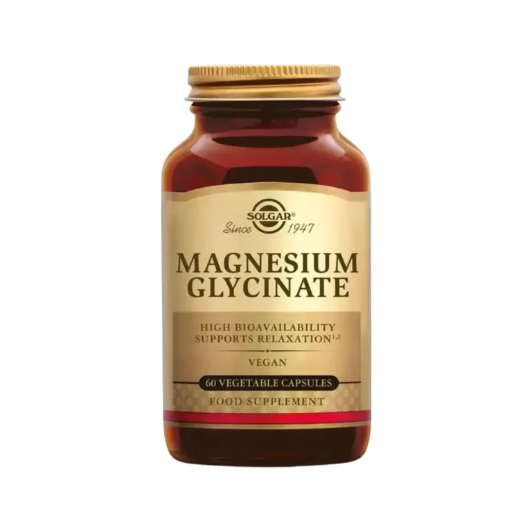 SOLGAR Magnesium Glycinate Γλυκινικό Μαγνήσιο - 60 φυτικές κάψουλες