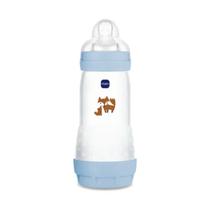 MAM Μπιμπερό Πλαστικό EASY START Anti-Colic 4+ μηνών Μπλε - 320ml